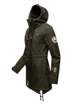 Marikoo Zimtzicke - Parka - Dark Olive W Print 6 Marikoo Zimtzicke - Parka - Dark Olive W Print -Marikoo Ventas 044f8fce4bb54dceb216ac38a329e0fc