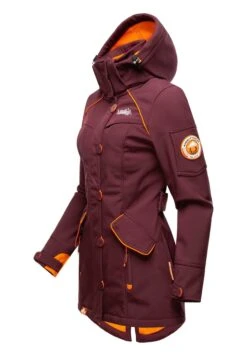 Marikoo Soulinaa - Parka - Dark Red Melange -Marikoo Ventas 07e08f82269d4836a0286928f2fdd488