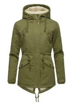 Marikoo Manolya - Abrigo De Invierno - Dusty Olive -Marikoo Ventas 0c32401c2a6c42d68ffa5fff1f25e7b9