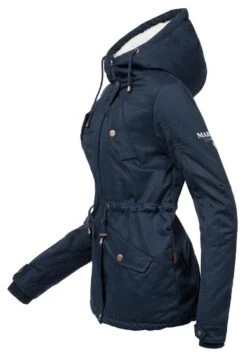 Marikoo Manolya - Abrigo De Invierno - Blue -Marikoo Ventas 0e3bcbff2c8548579497dbb4290d6c1a