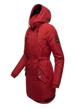 Marikoo Kamii - Abrigo De Invierno - Blood Red -Marikoo Ventas 124ae1a235ca4eb6bbcf2279d77afde2