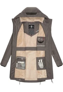 Marikoo Racquelle - Parka - Grey Melange -Marikoo Ventas 12e8ff63842d4f25862d9ebb61991dc6