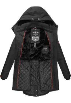 Marikoo Kamii - Abrigo De Invierno - Black -Marikoo Ventas 1b57578cb0124b238c276de8c93d32f2