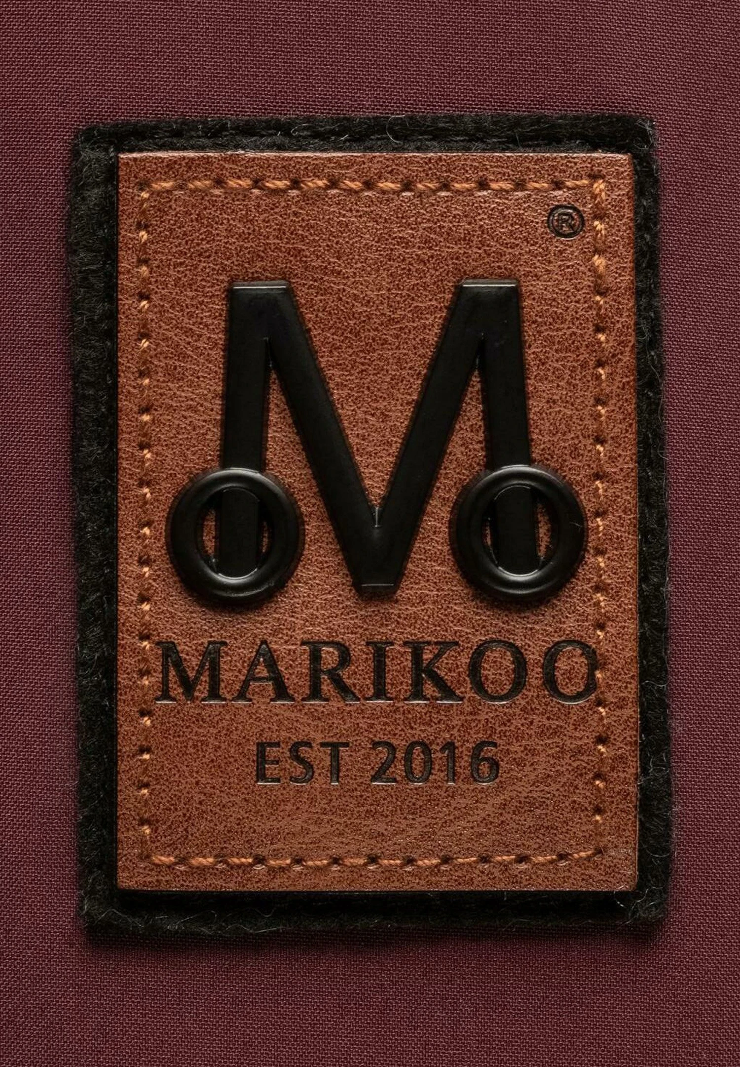 Marikoo Brombeere - Chaqueta Outdoor - Dark Red Melange 5 Marikoo Brombeere - Chaqueta Outdoor - Dark Red Melange - Imagen 5