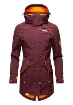 Marikoo Soulinaa - Parka - Dark Red Melange -Marikoo Ventas 2304a5d2cbc74fbd878b64b2854df69e