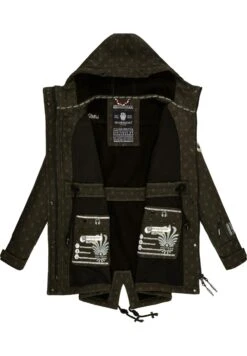 Marikoo Zimtzicke - Parka - Dark Olive W Print 7 Marikoo Zimtzicke - Parka - Dark Olive W Print -Marikoo Ventas 38c76e6ee23d40f989cc8a1fd07a7ee2