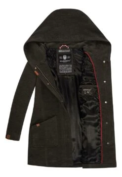 Marikoo Abrigo De Invierno - Anthracite Meliert -Marikoo Ventas 50af67052c8e42bca103040e263cfb7a