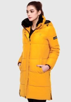 Marikoo Streliziaa - Abrigo De Invierno - Dark Yellow -Marikoo Ventas 5517c5ed896f4203a5aa48983f9c676f