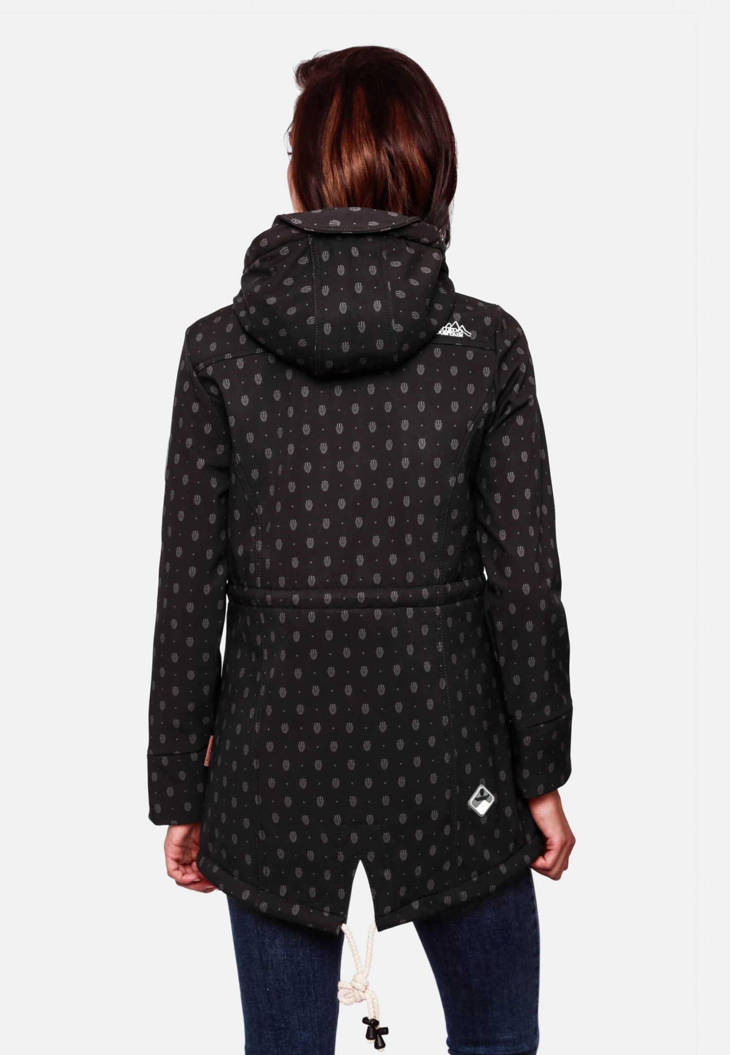 Marikoo Zimtzicke - Parka - Black Melange 2 Marikoo Zimtzicke - Parka - Black Melange - Imagen 2