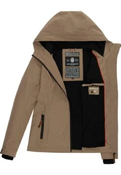 Marikoo Brombeere - Chaqueta Outdoor - Taupe -Marikoo Ventas 5cce207bb51c4022af2115c2f450efbd