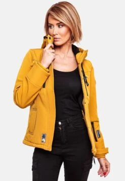 Marikoo Funktions - Chaqueta Outdoor - Amber Yellow