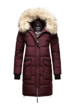 Marikoo Chaskaa - Abrigo De Invierno - Dark Red Melange -Marikoo Ventas 7179e3ec85b540b098280c0f8cc4e5ce