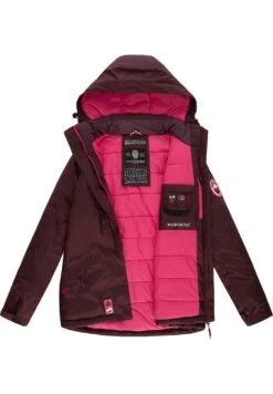 Marikoo Chaqueta De Invierno - Dark Red Melange -Marikoo Ventas 7e45b05f04594fca93b5f05674d32add