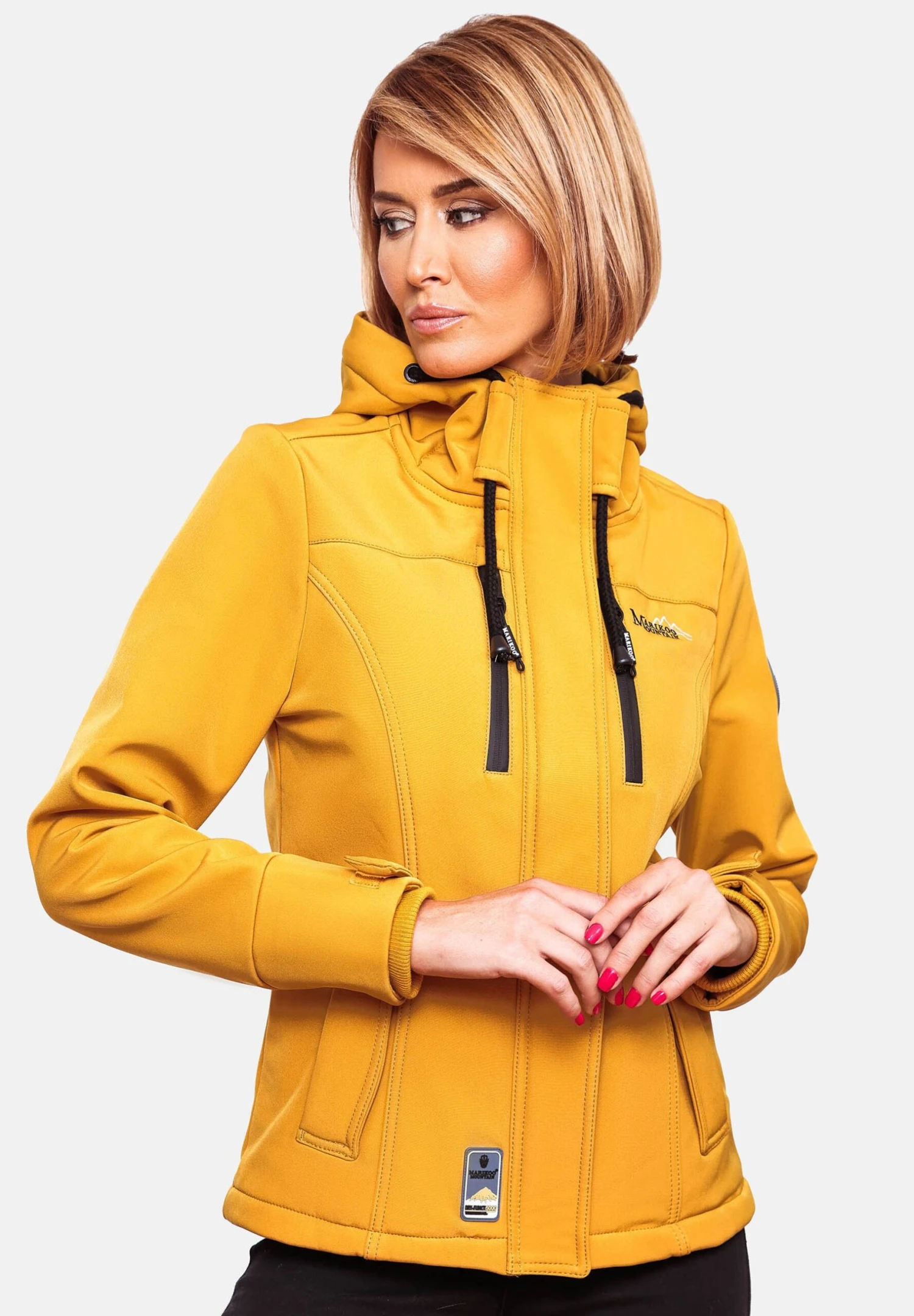 Marikoo Funktions - Chaqueta Outdoor - Amber Yellow 3 Marikoo Funktions - Chaqueta Outdoor - Amber Yellow - Imagen 3