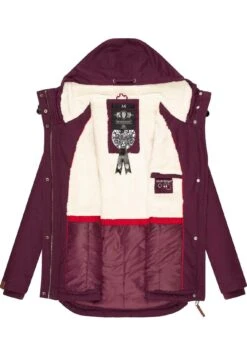 Marikoo Bikoo - Abrigo De Invierno - Dark Red Melange -Marikoo Ventas 93cfdb8a450541a08e3a8111f5ad9630