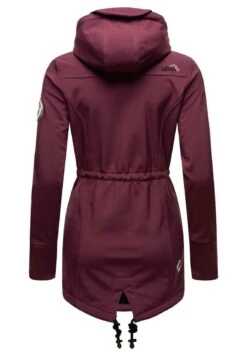 Marikoo Zimtzicke - Parka - Dark Red Melange -Marikoo Ventas 9aec3dc561444d908c52a1fafe386e22