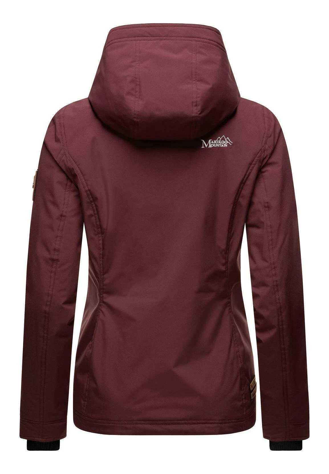 Marikoo Brombeere - Chaqueta Outdoor - Dark Red Melange 4 Marikoo Brombeere - Chaqueta Outdoor - Dark Red Melange - Imagen 4