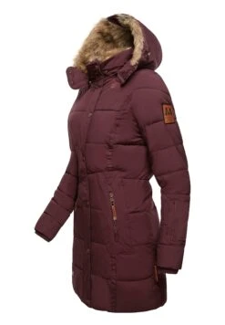 Marikoo Lieblings - Abrigo De Invierno - Dark Red Melange -Marikoo Ventas 9f22bee11a044d7ab4ce2383140ee447