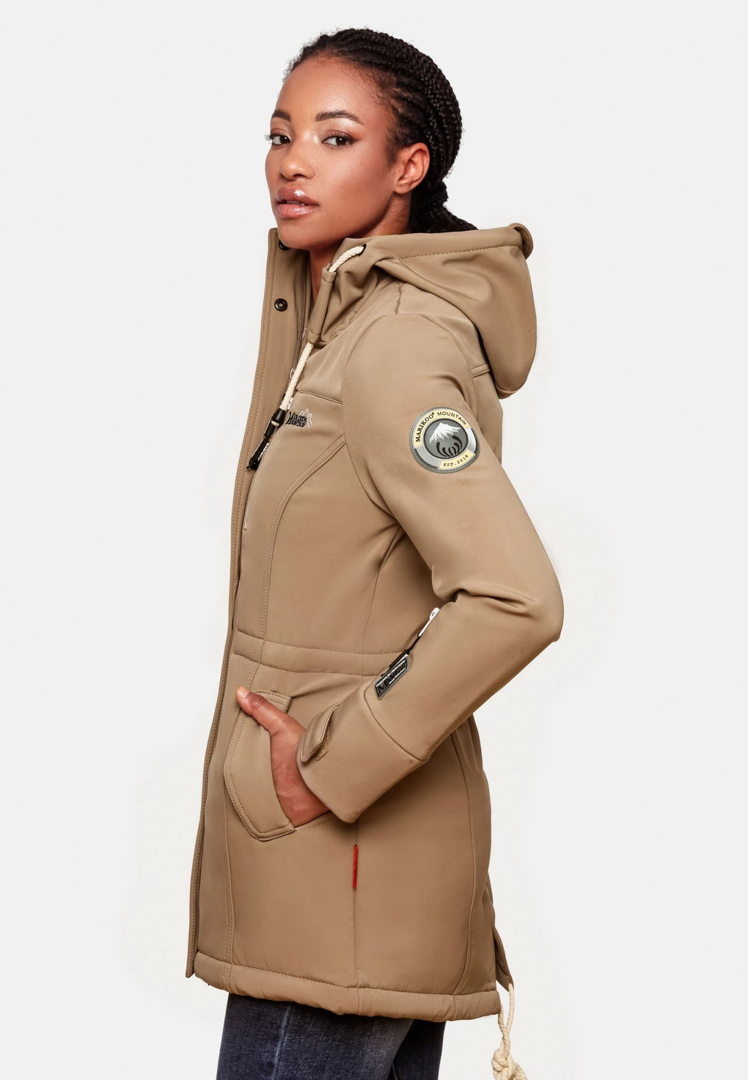 Marikoo Zimtzicke - Parka - Taupe Grey 3 Marikoo Zimtzicke - Parka - Taupe Grey - Imagen 3