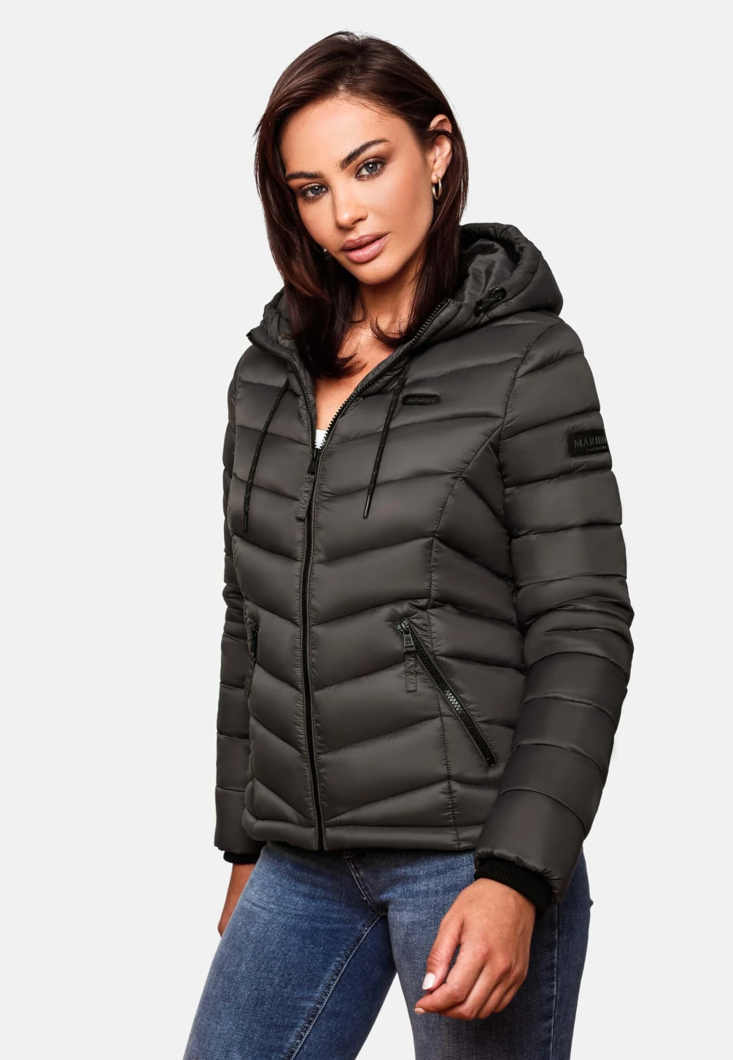 Marikoo Kuala - Chaqueta De Entretiempo - Anthracite 2 Marikoo Kuala - Chaqueta De Entretiempo - Anthracite - Imagen 2