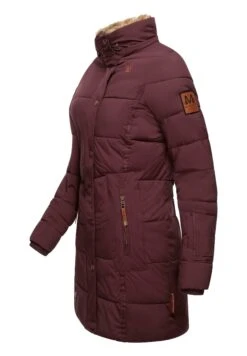 Marikoo Lieblings - Abrigo De Invierno - Dark Red Melange -Marikoo Ventas c2289b7063914d0f9abc241c8de6837d