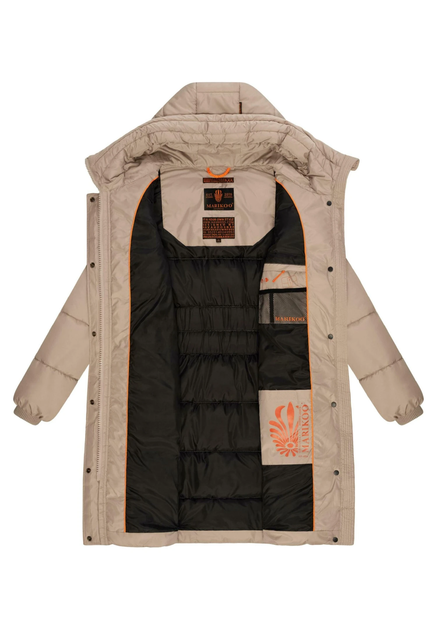 Marikoo Yuikoo - Abrigo De Invierno - Taupe 8 Marikoo Yuikoo - Abrigo De Invierno - Taupe - Imagen 8