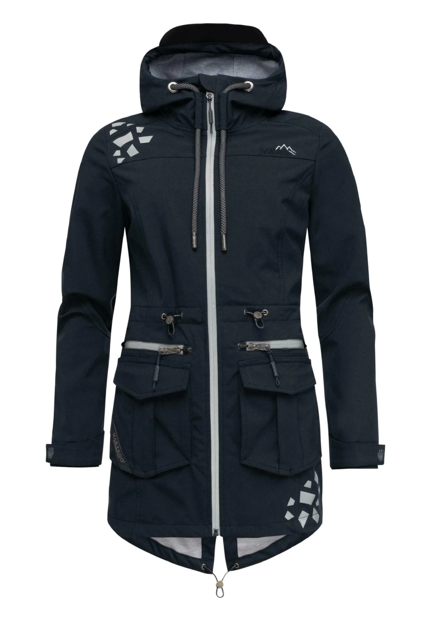 Marikoo Ulissaa - Impermeable - Dark Blue 6 Marikoo Ulissaa - Impermeable - Dark Blue - Imagen 6