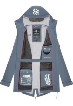 Marikoo Ulissaa - Impermeable - Dusty Blue -Marikoo Ventas d4fc0cf728264fe4bc2fac088760b13f