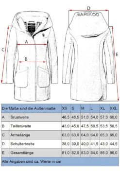 Marikoo Abrigo De Invierno - Navy -Marikoo Ventas e35c3ffa17e64266837bfa50fa35473b