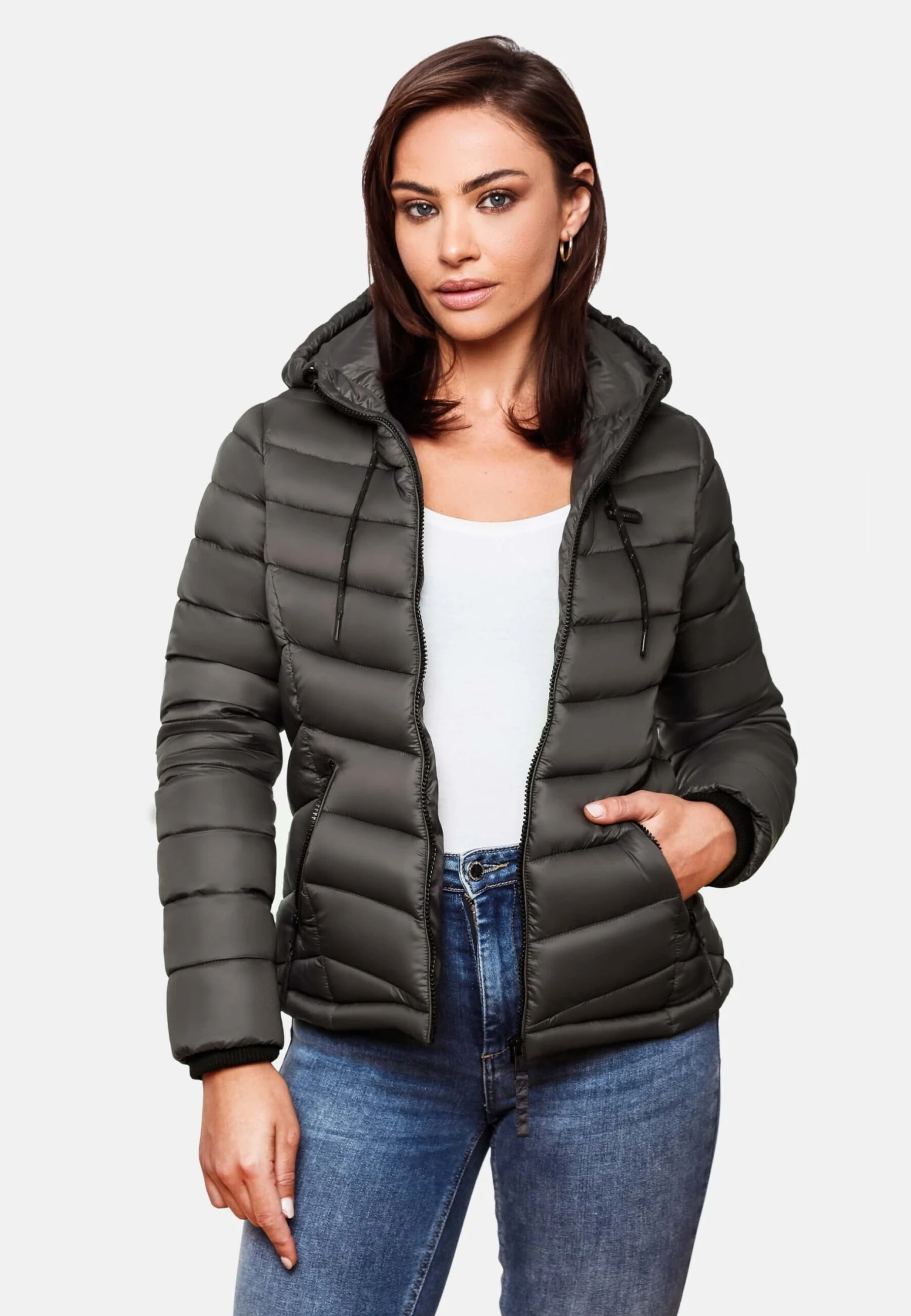 Marikoo Kuala - Chaqueta De Entretiempo - Anthracite 4 Marikoo Kuala - Chaqueta De Entretiempo - Anthracite - Imagen 4